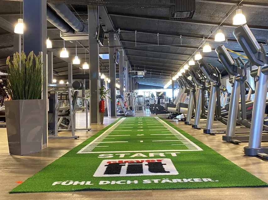 Referenz Fitnessstudio: clever fit, Reinigung durch Gans Sauber